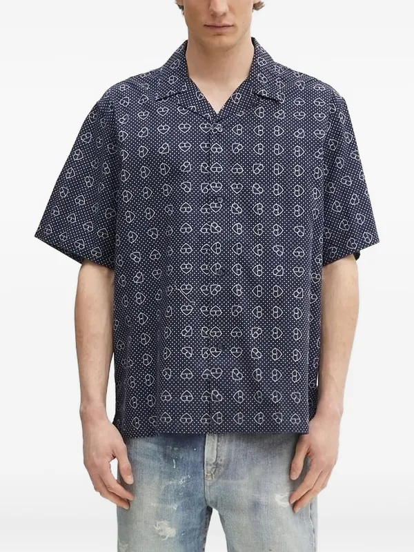 Carhartt WIP ハートモチーフ シャツ | ブルー | FARFETCH JP