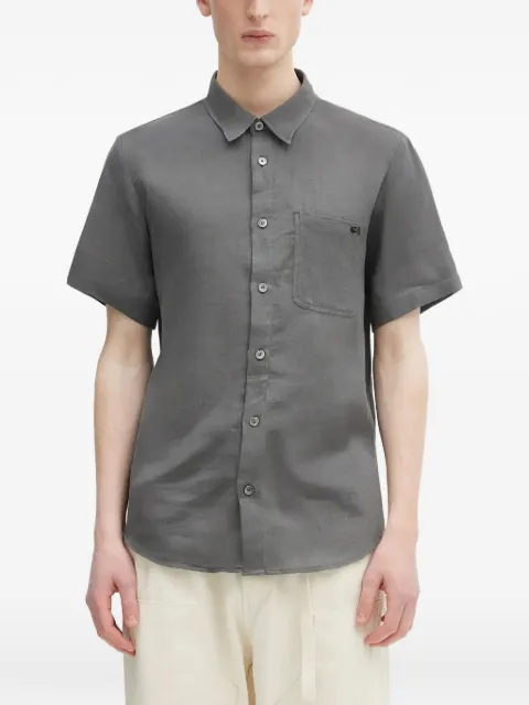 A.P.C. chest-pocket short-sleeve shirt