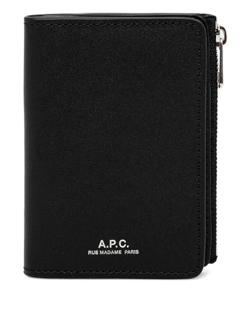 A.P.C. zipped wallet