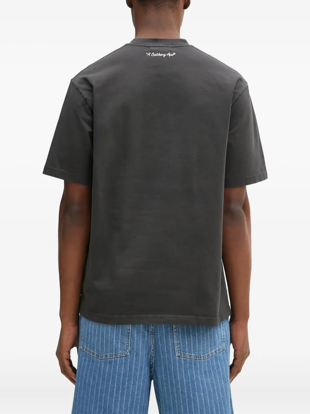 A BATHING APE T-shirt met haaienkop Zwart