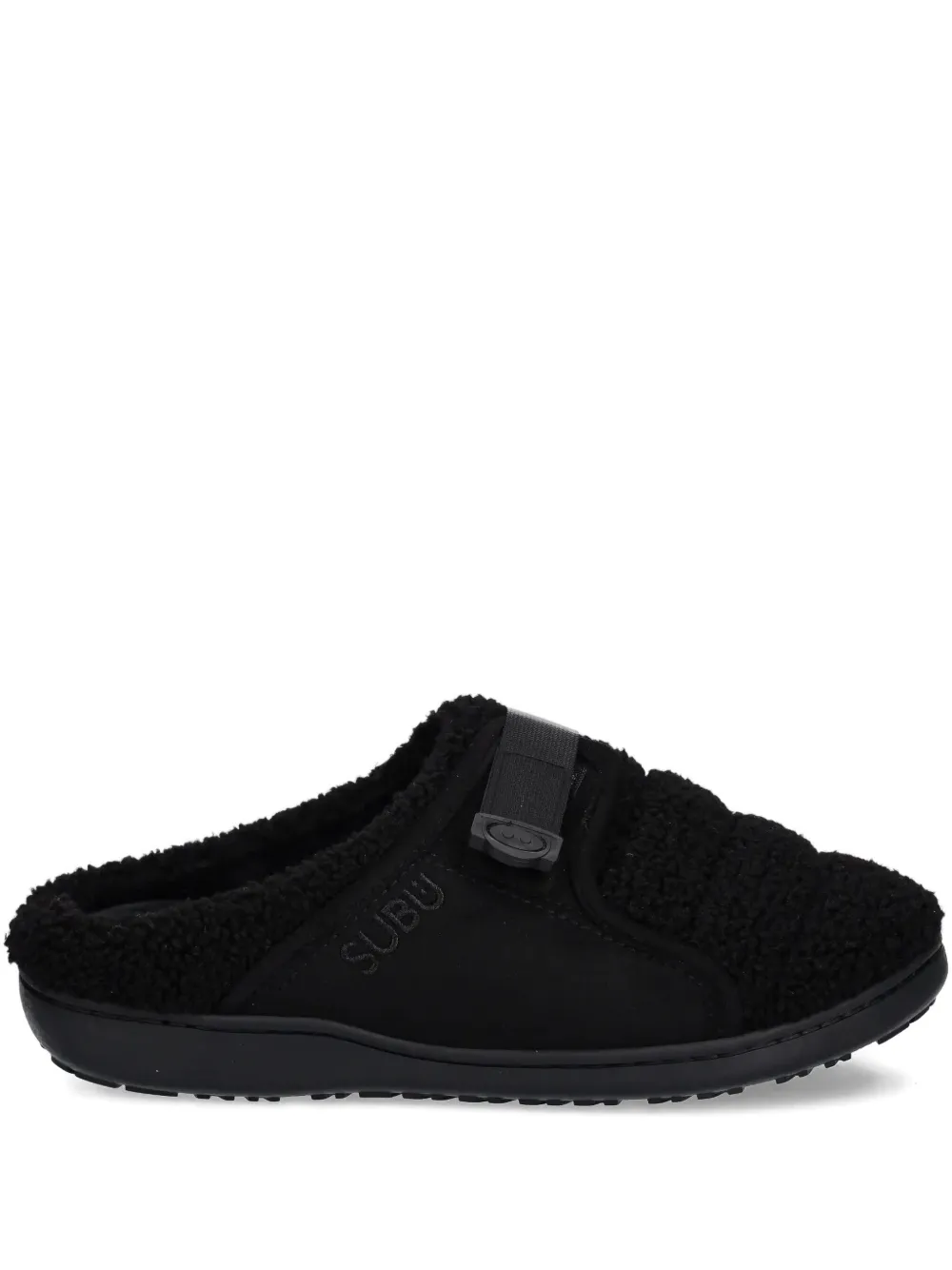 A.P.C. shearling slippers | Black | Image 1
