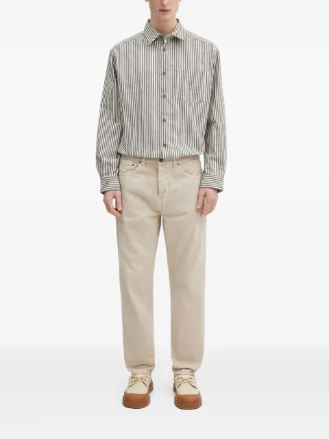 A.P.C. Malo striped long-sleeve shirt