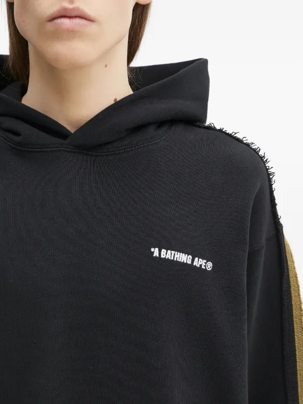 A BATHING APE® カモフラージュ パーカー | ブラック | FARFETCH JP