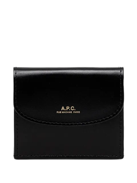 A.P.C. Genève tri-fold wallet