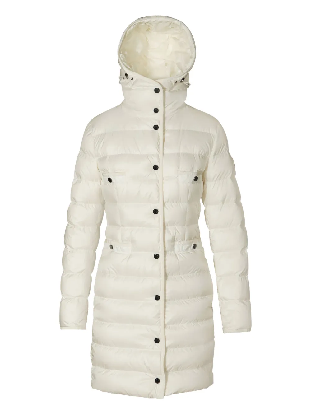 Moncler abrigo capitonado con botones | blanco | Image 1