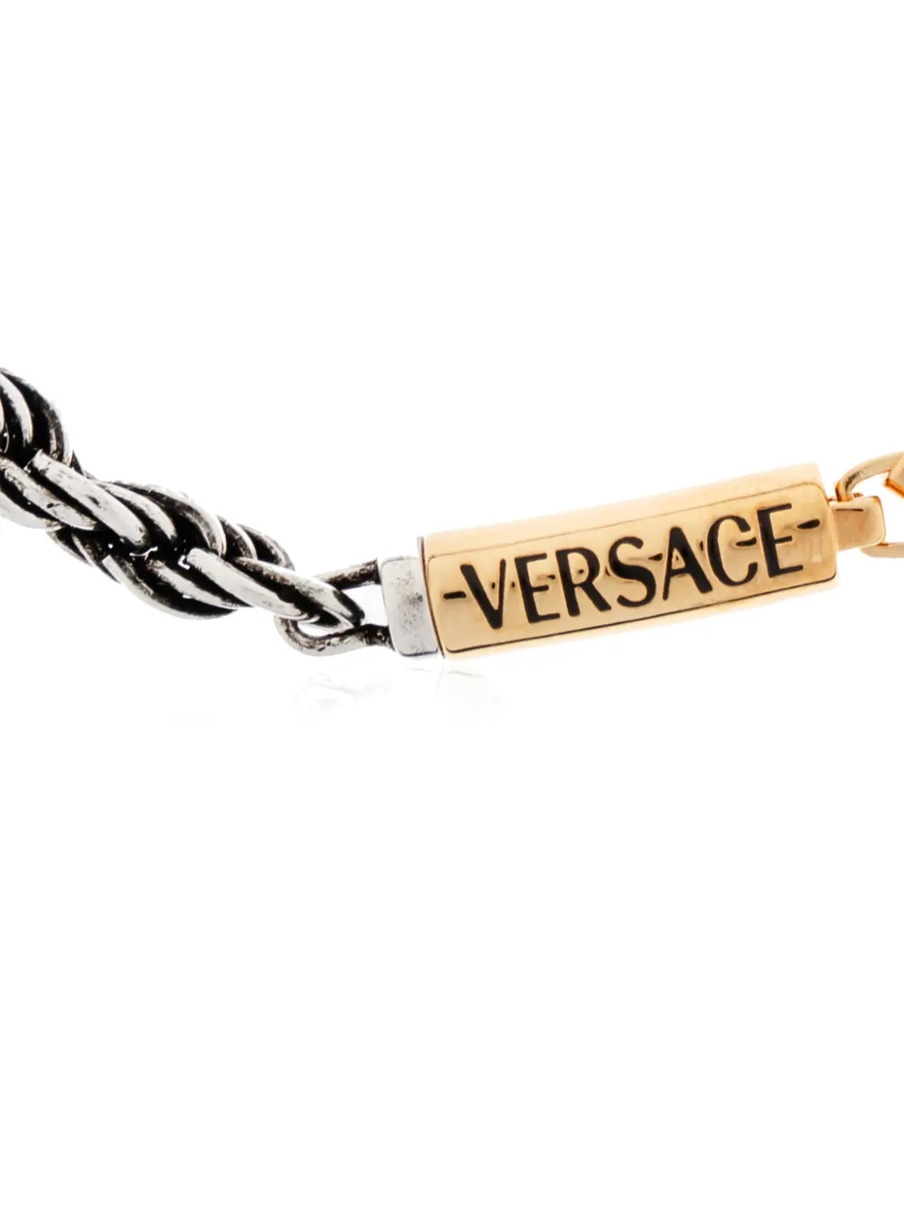 Versace Logo-plaque Bracelet