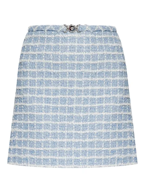Versace tweed mini skirt