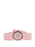 Versace Gianni Ribbon satin hair scrunchie - Pink