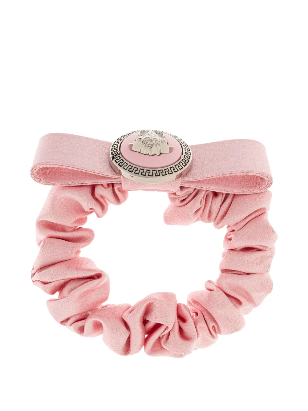 Versace Gianni Ribbon satijnen scrunchie Roze