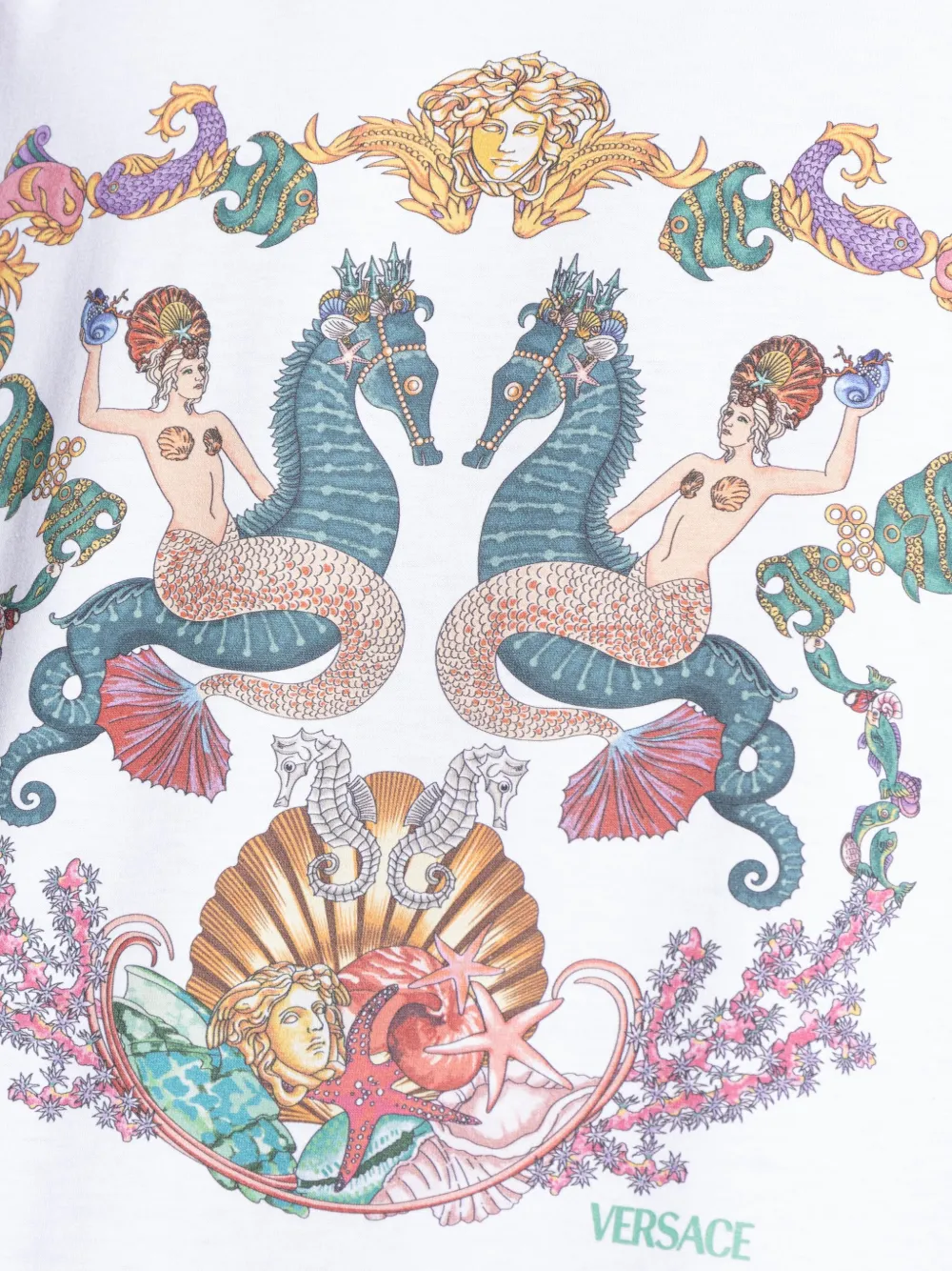 Versace Medusa T-shirt Wit