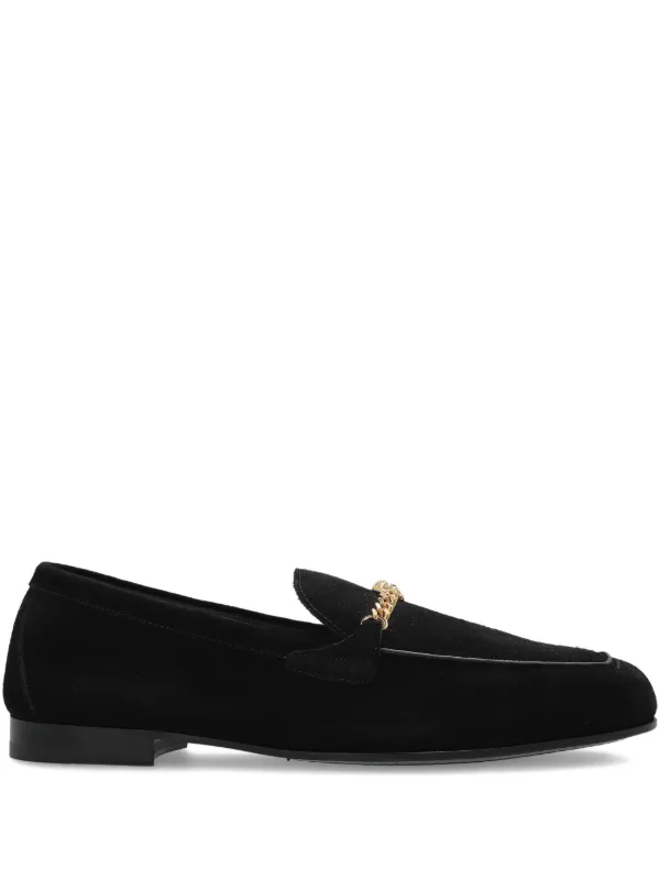 Versace メドゥーサ ローファー | ブラック | FARFETCH JP