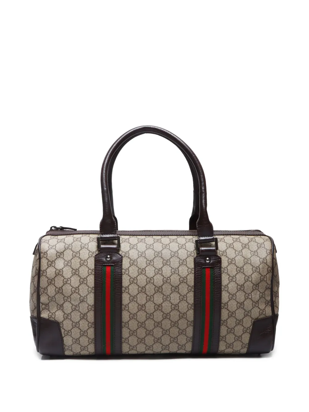 Gucci Pre-Owned 1990-2010 GG Supreme Boston travel bag | Pre-Owned | Image 2