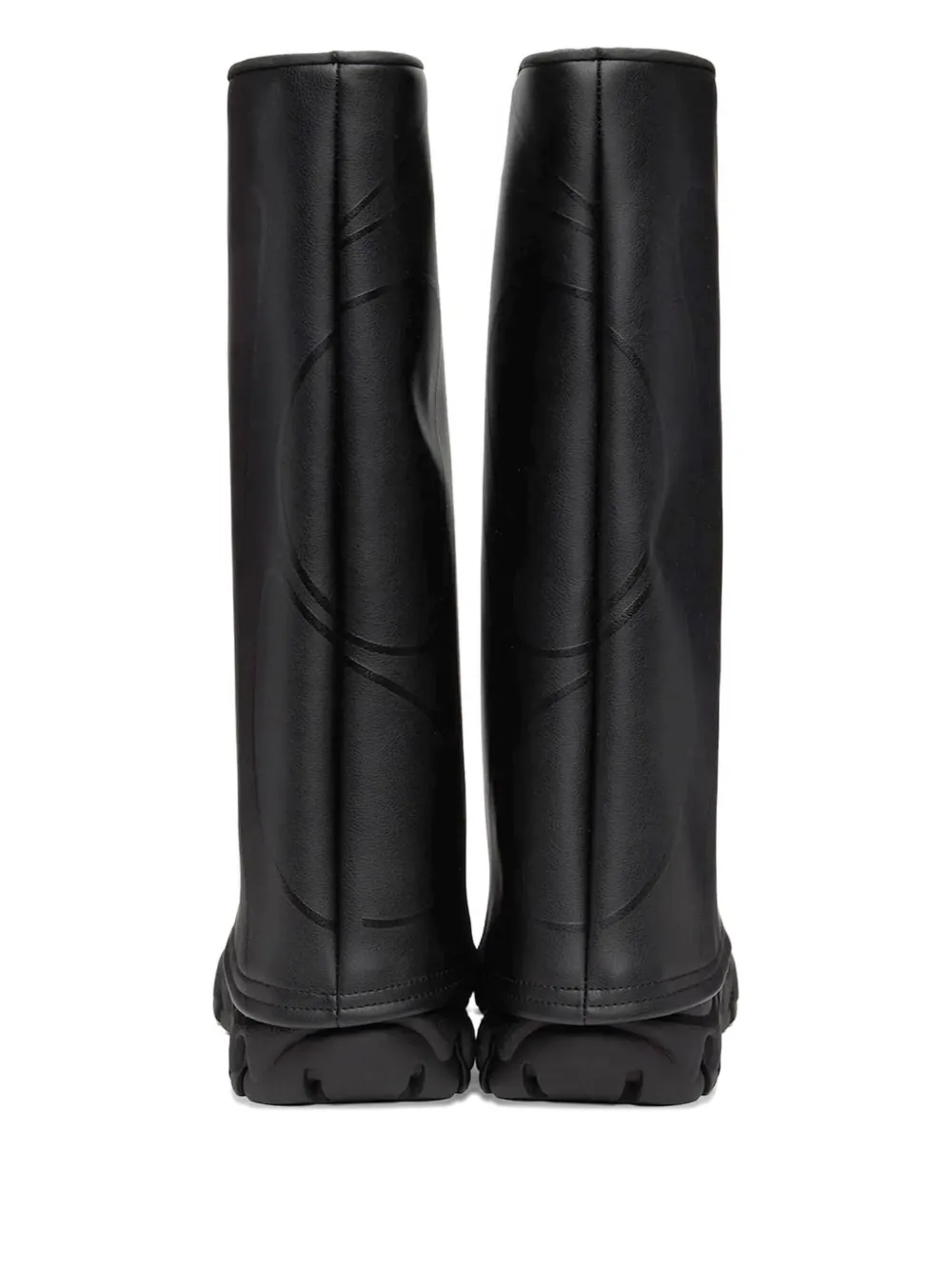 Rombaut logo-plaque boots Black