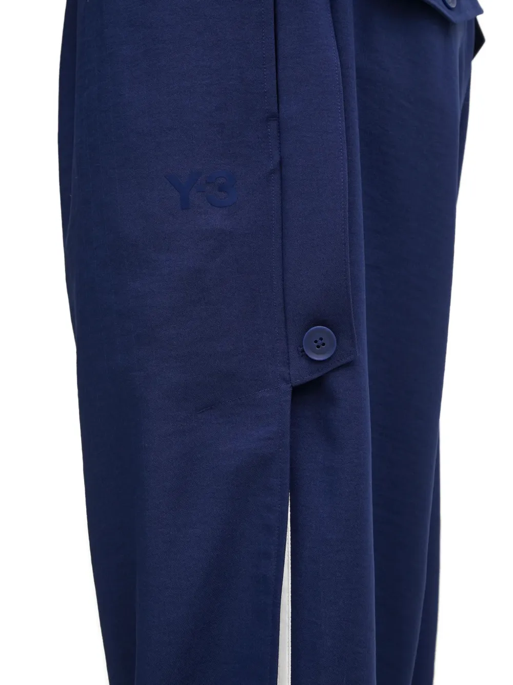 Y-3 Straight broek Blauw