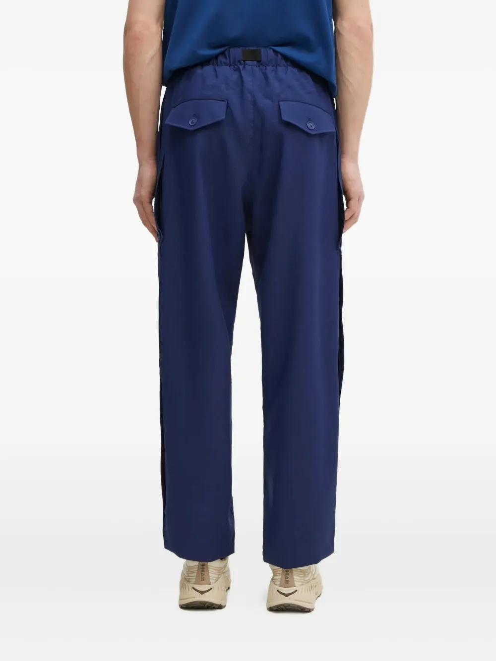 Y-3 Straight broek Blauw