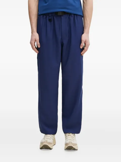 Y-3 pantalones rectos con cinturón
