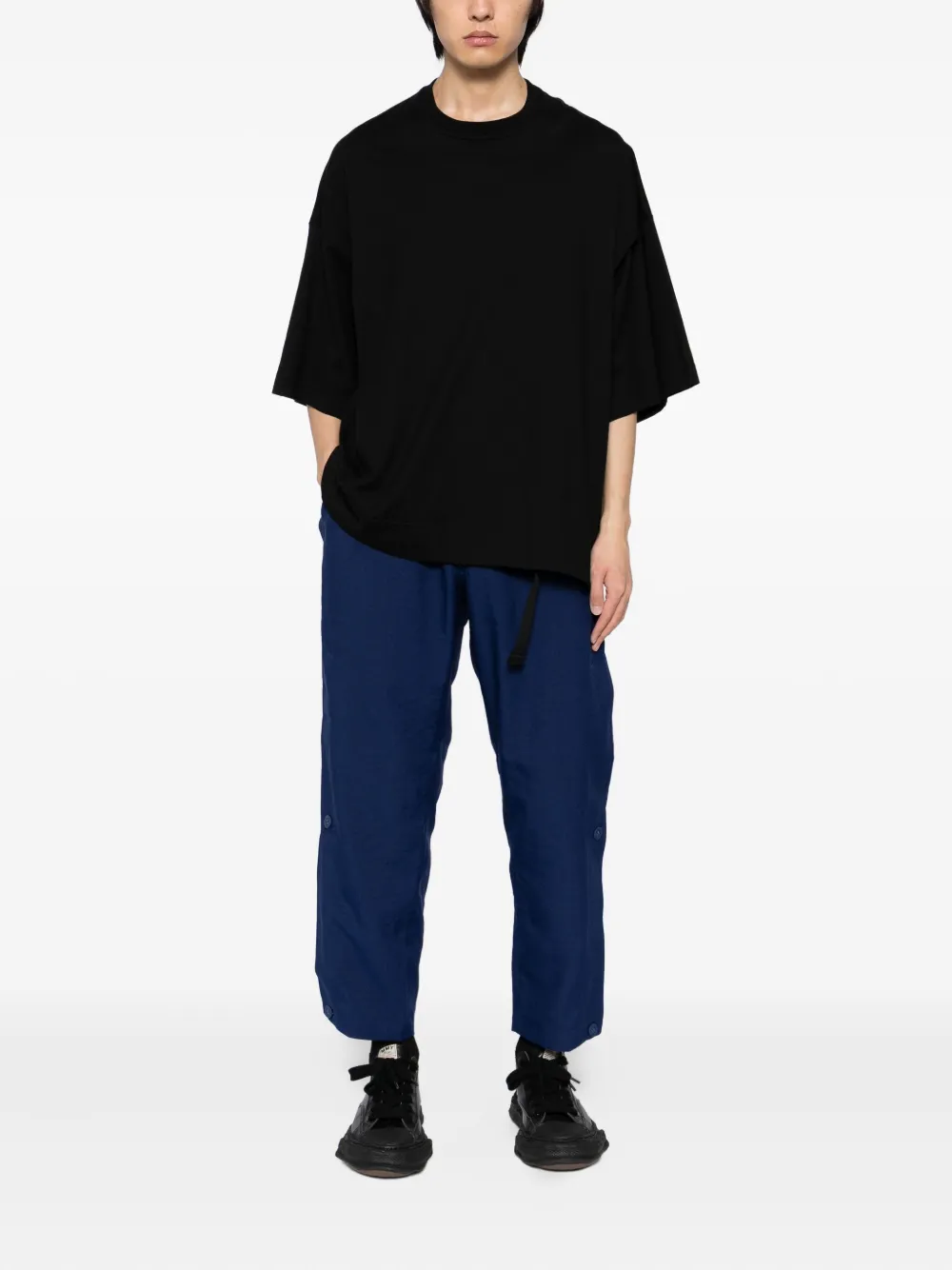 Y-3 belted straight-leg trousers | Regular-Fit & Straight Leg Pants | Image 2