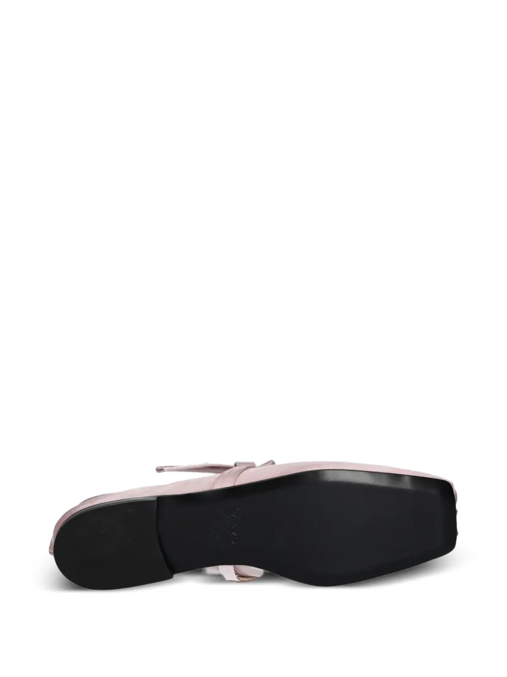 Kenzo Leren ballerina's Roze