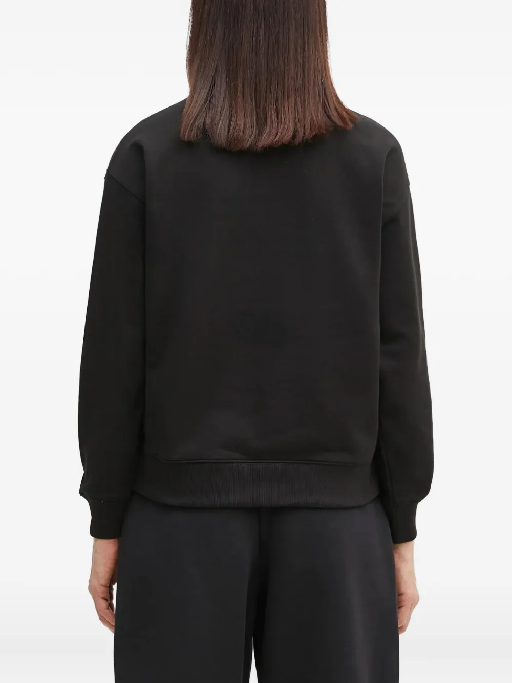 Kenzo flower-pin sweatshirt Zwart