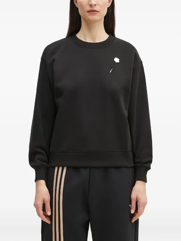 KENZO フローラル スウェットシャツ Kenzo フローラル スウェットシャツ | ブラック | FARFETCH JP