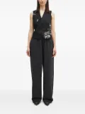 Kenzo Paris Jungle embroidered waistcoat - Black