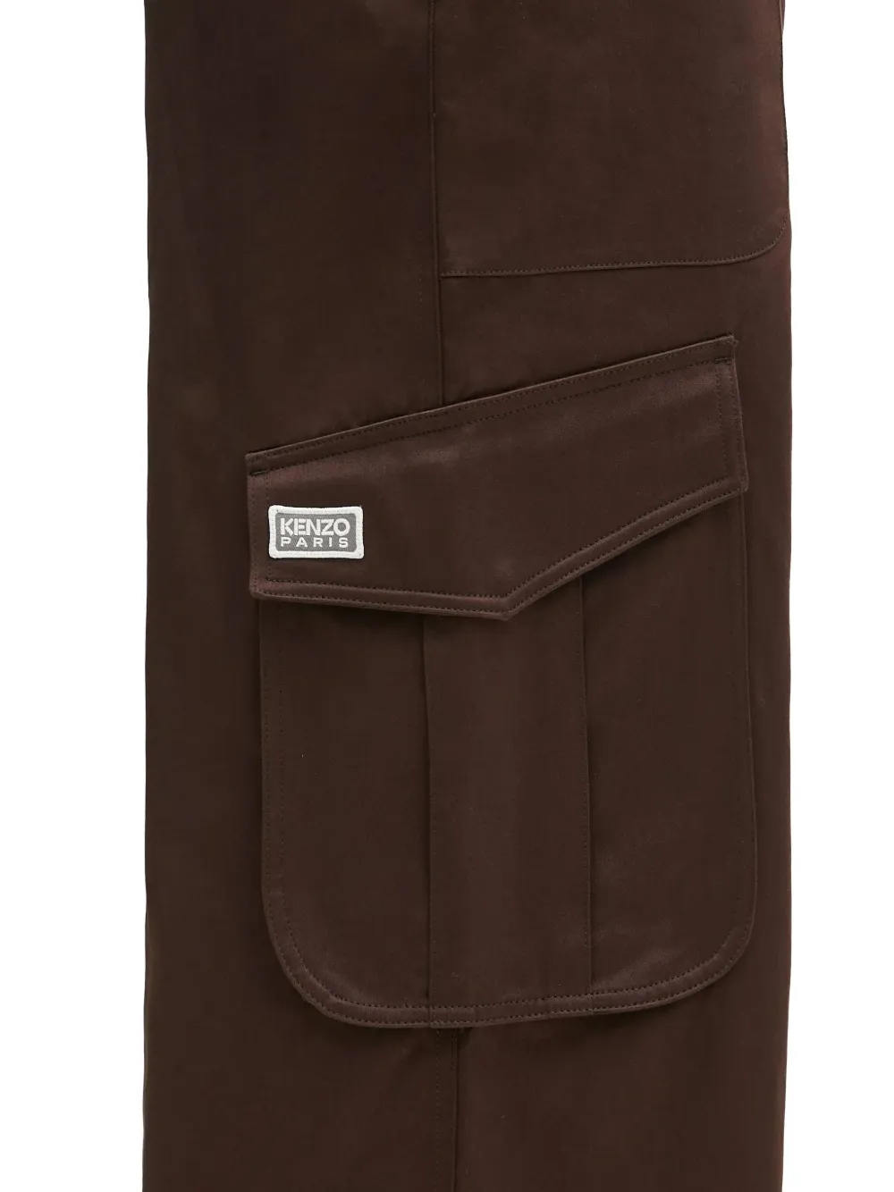 Kenzo cotton cargo trousers Bruin