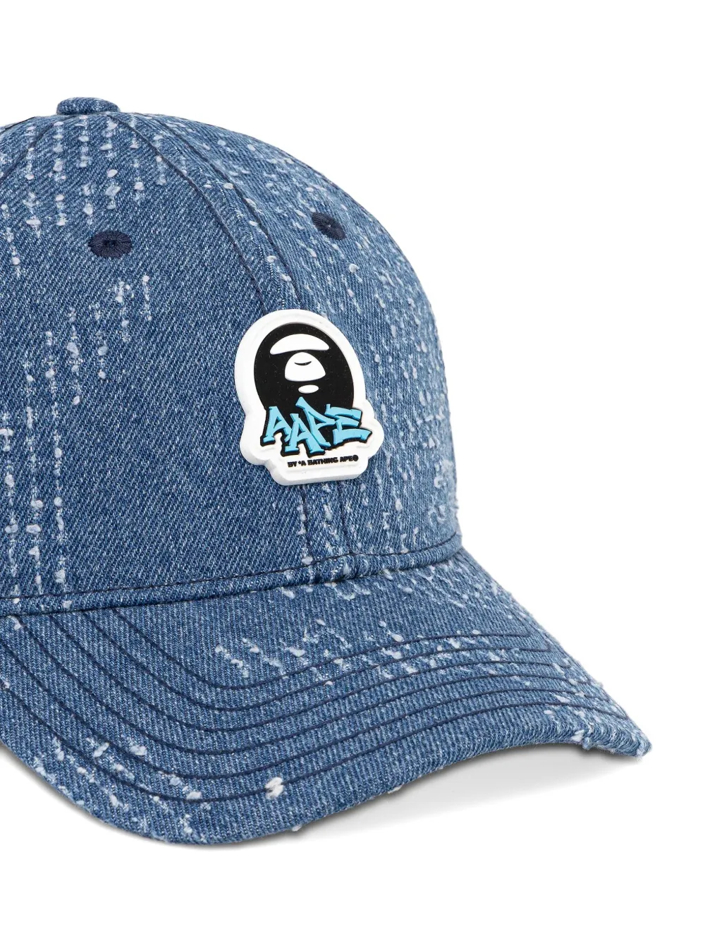 AAPE BY *A BATHING APE Moonface pet Blauw