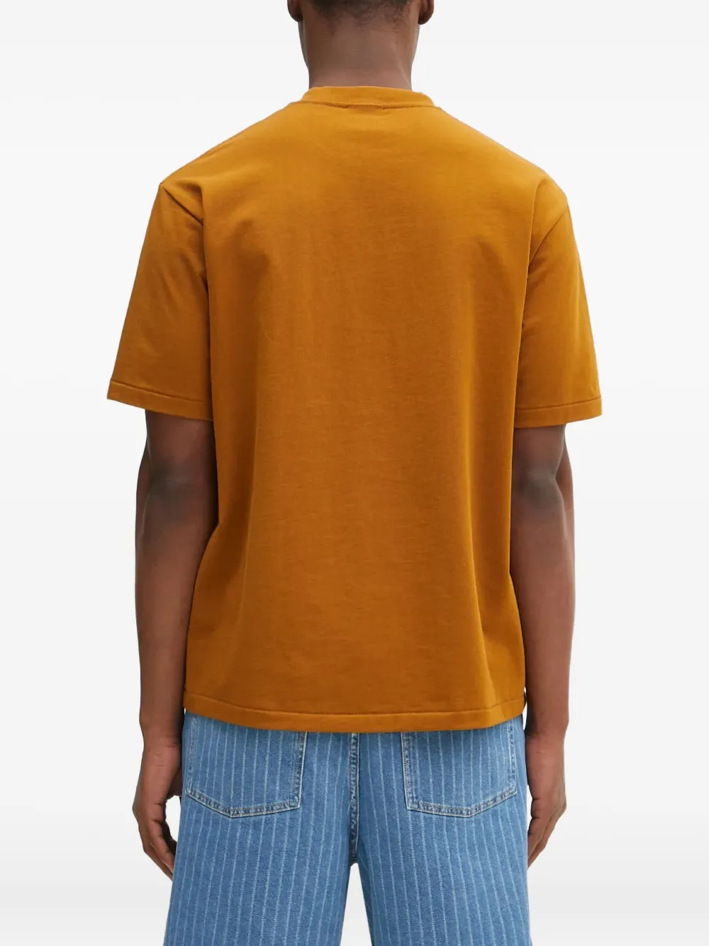 A BATHING APE T-shirt met patroon Bruin