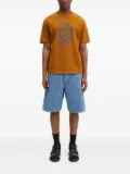 A BATHING APE® Ape Head-pattern T-shirt - Brown