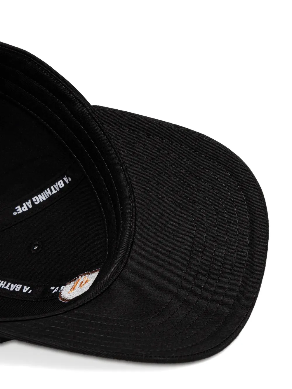 A BATHING APE Head cap Zwart