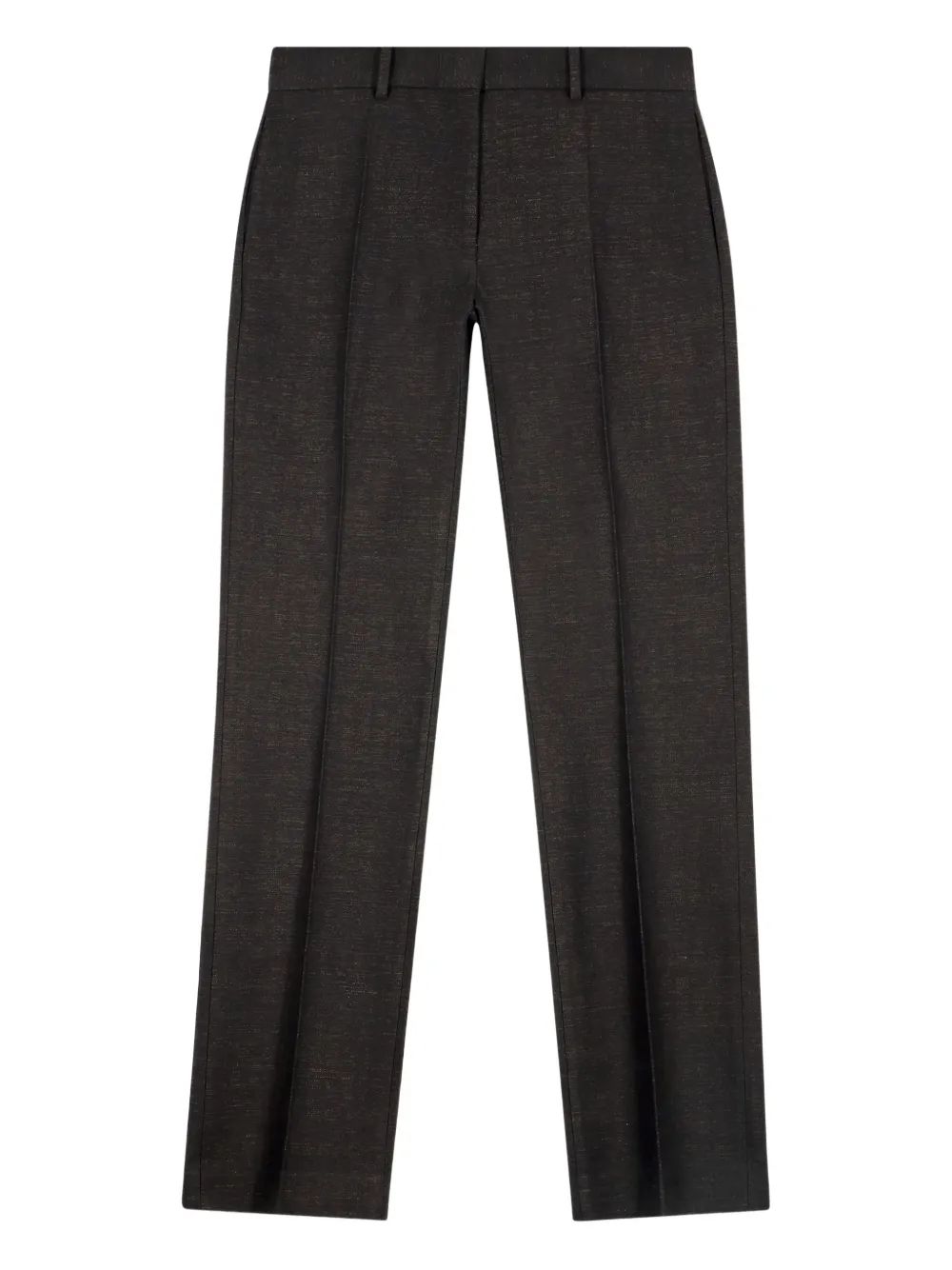The Row Melange Trousers In Brown