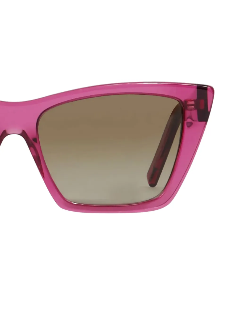 Saint Laurent Eyewear SL 276 MICA square-frame sunglasses Roze