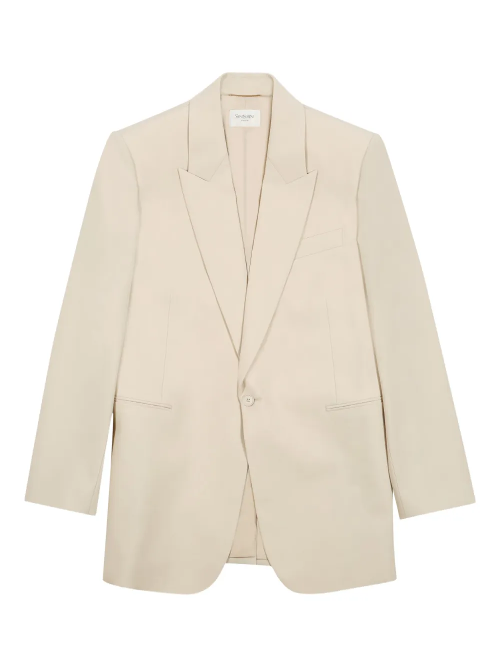 Saint Laurent peaked-lapels blazer - Neutrals