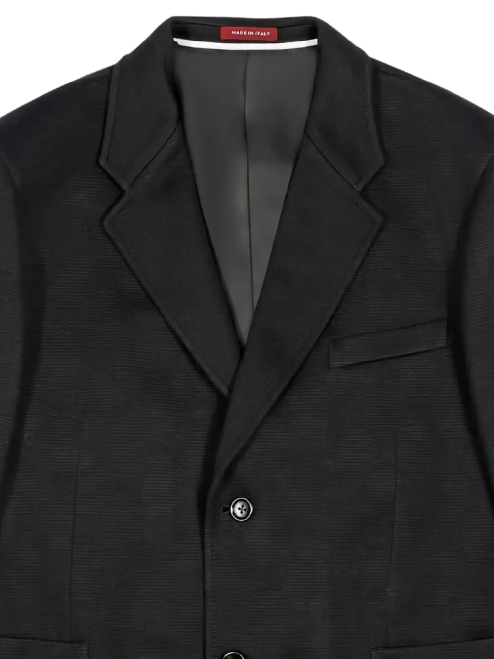 Gucci button pockets jacket Zwart