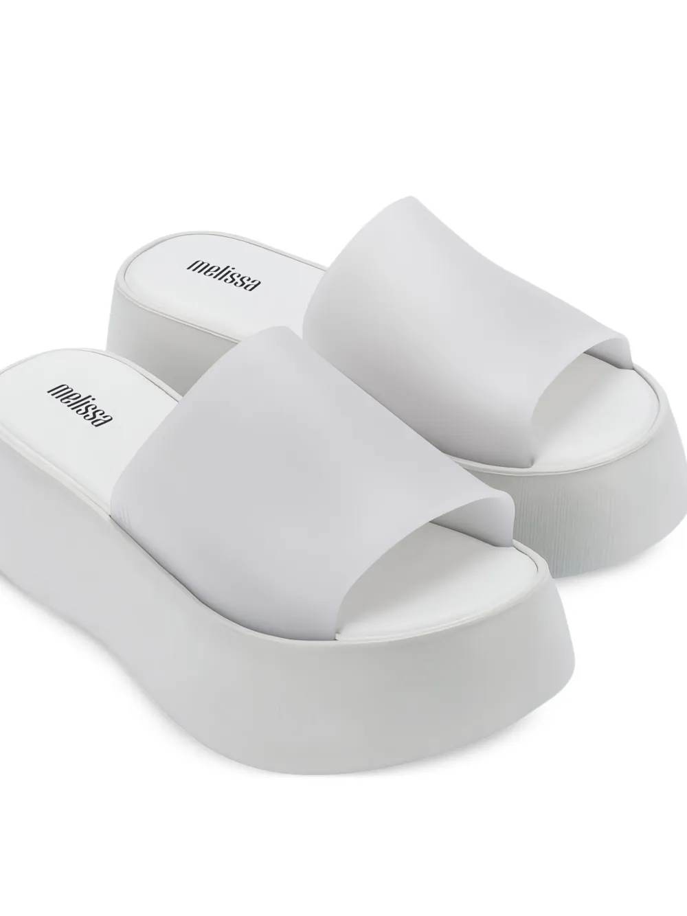 Melissa Becky sandalen met plateauzool Grijs