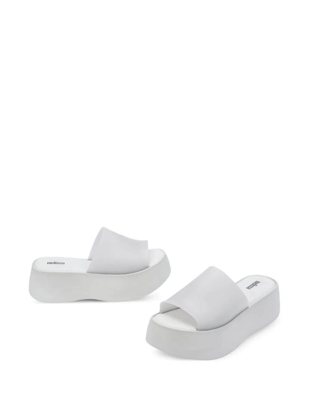 Melissa Becky sandalen met plateauzool Grijs