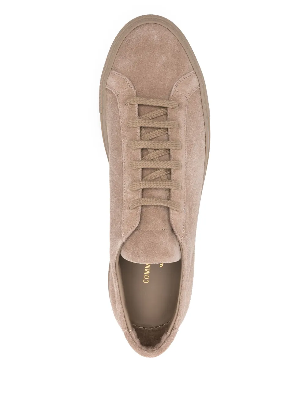 Common Projects Achilles tonal suede Leather sneakers Brown