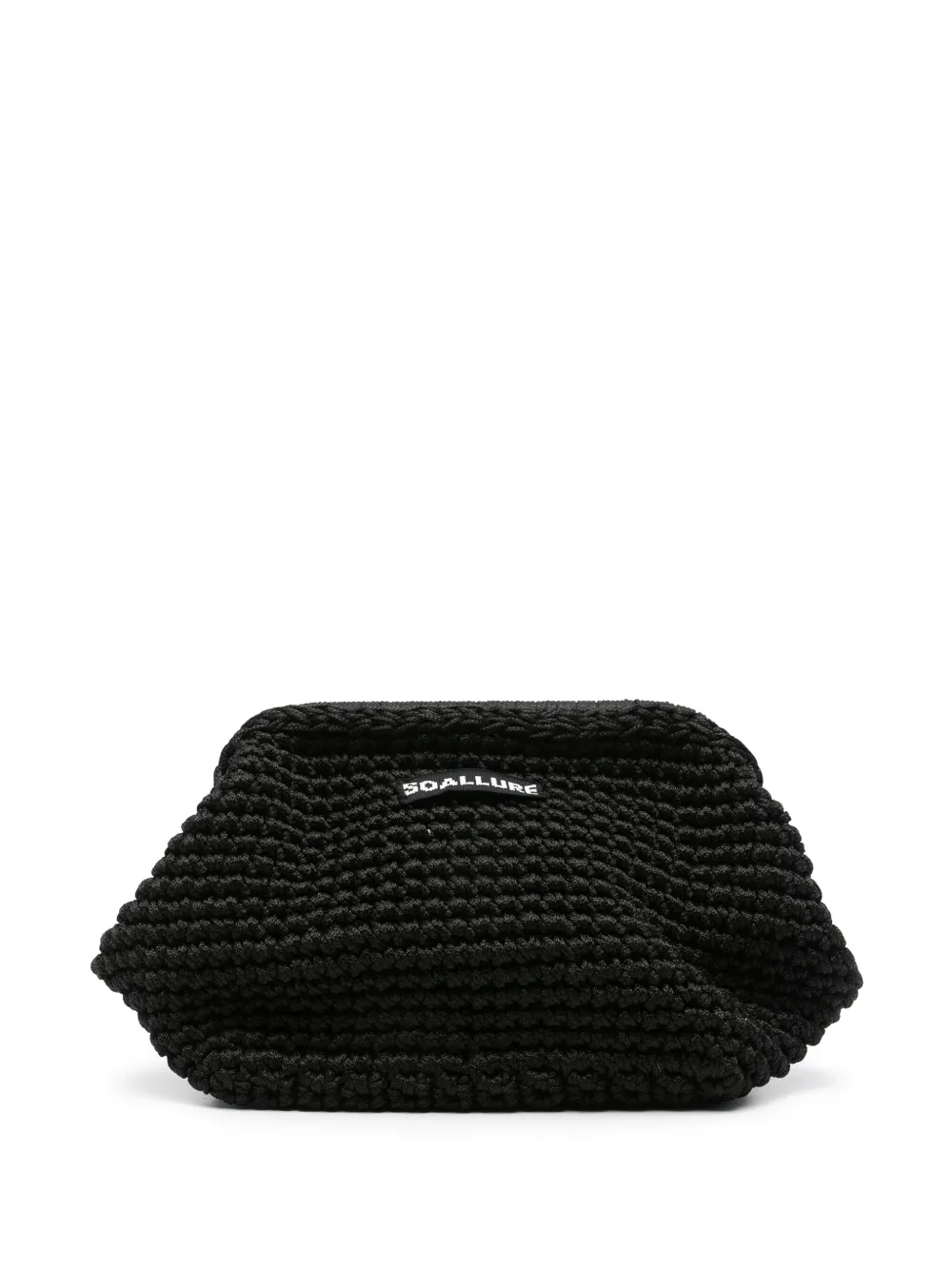 SO ALLURE crochet clutch bag