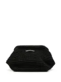 SO ALLURE crochet clutch bag - Black