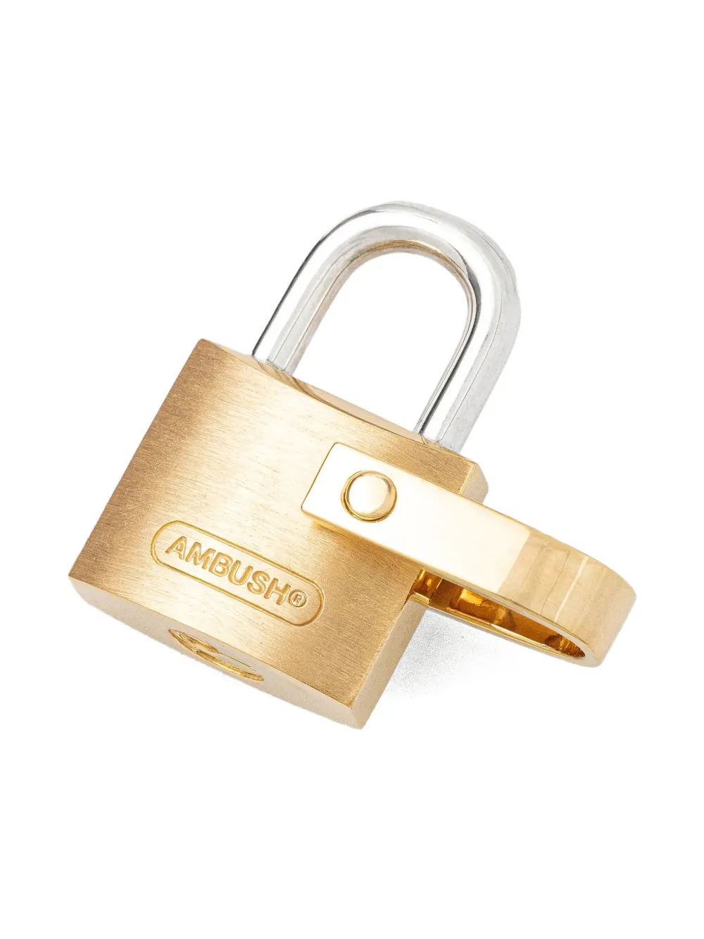 AMBUSH Verzilverde armband met imitatieparel