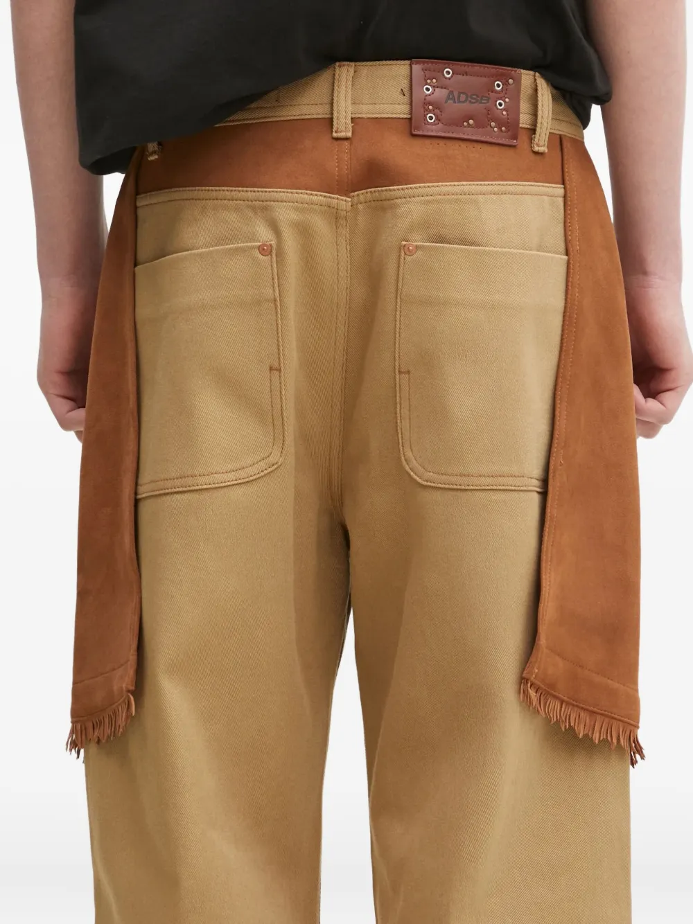 Andersson Bell Jeans met franje detail Beige