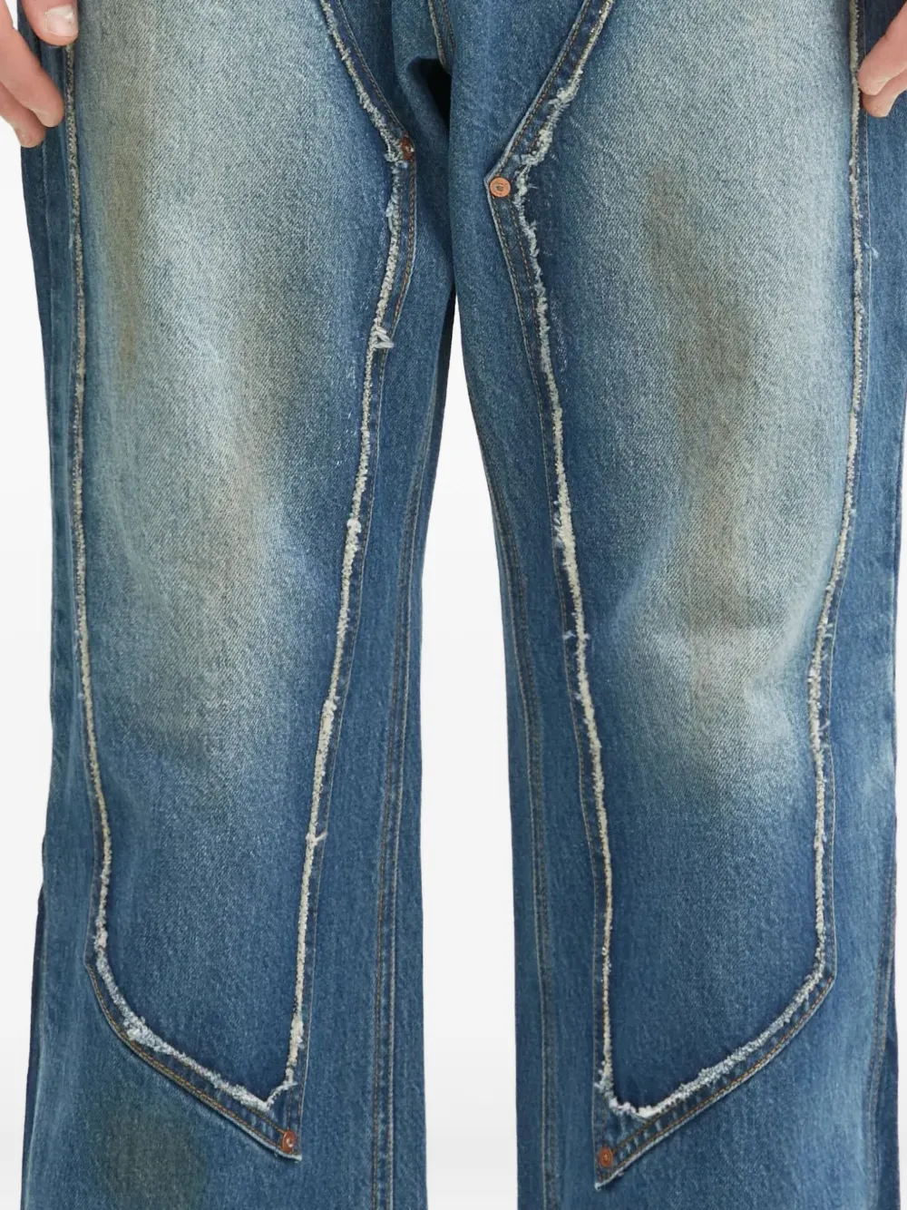 Andersson Bell Rodeo Carpenter apa793m jeans Blauw