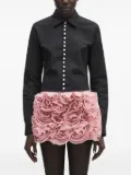 AMBUSH pearl-embellished shirt - Black