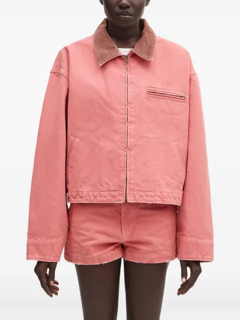 AMBUSH corduroy-collar zip-up jacket