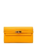 Hermès Pre-Owned 2012 Epsom Kelly Longue Wallet long wallets - Yellow