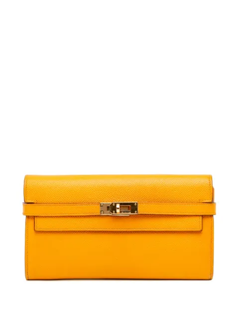 Hermès Pre-Owned 2012 Epsom Kelly Longue Wallet long wallets