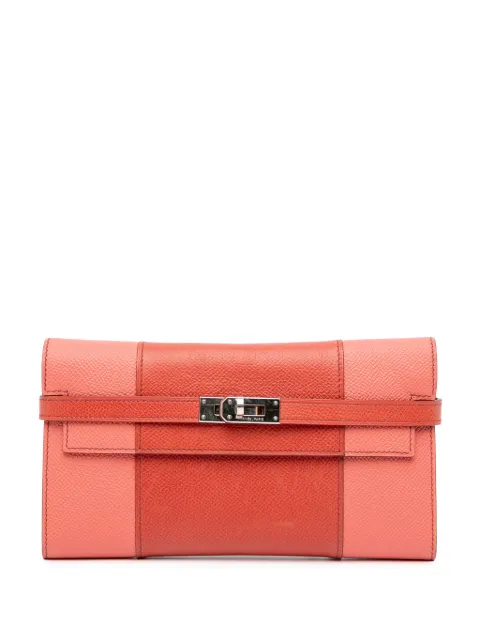 Hermès Pre-Owned 2011 Epsom Flag Kelly Longue Wallet long wallets
