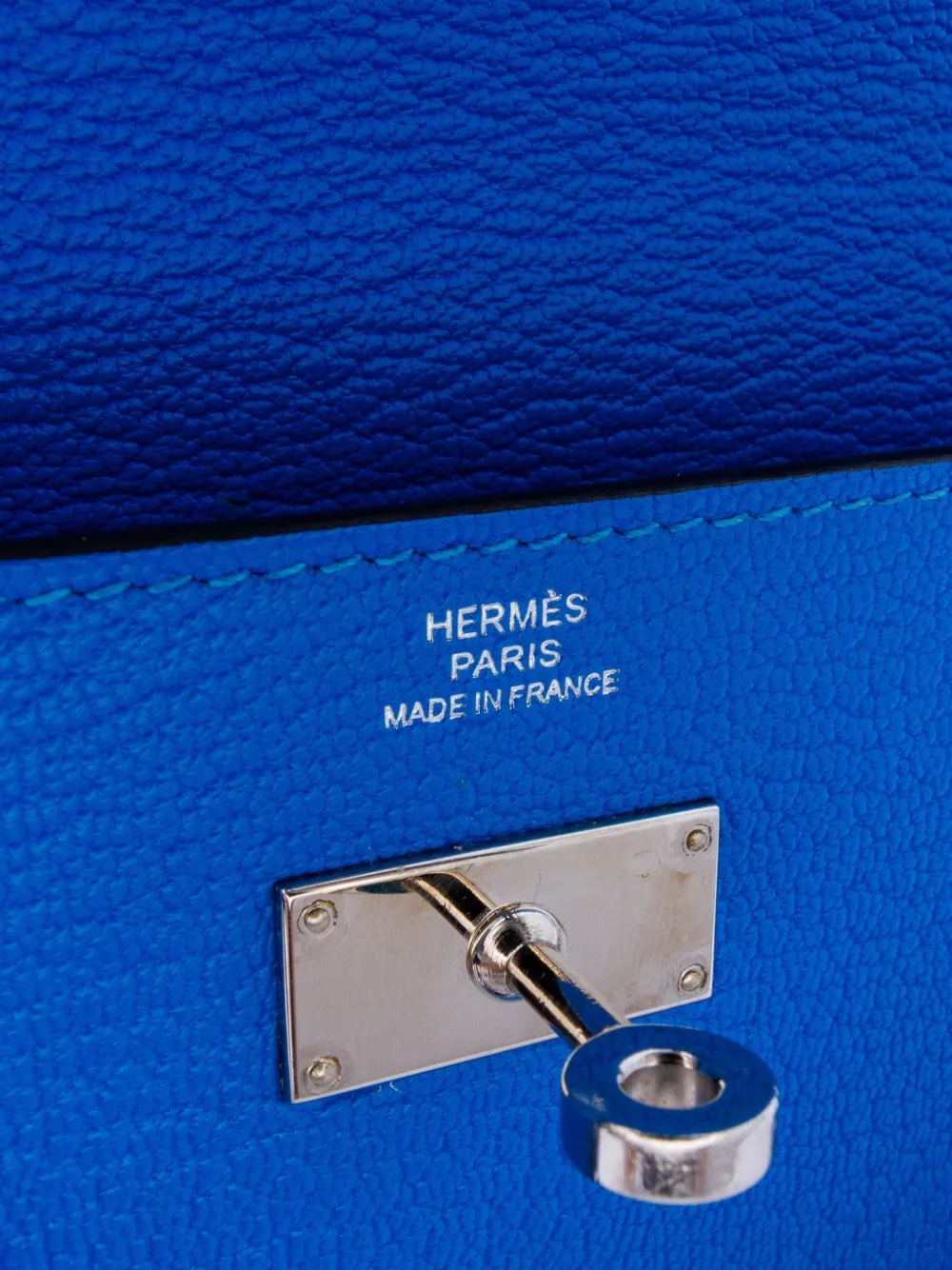 Pre-owned Hermes 2017 Chevre Mysore Kelly Longue Wallet Long Wallets