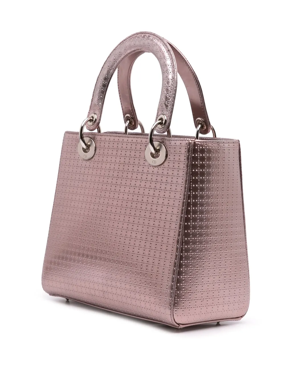Christian Dior Pre-Owned 2016 ミディアム メタリック パテント