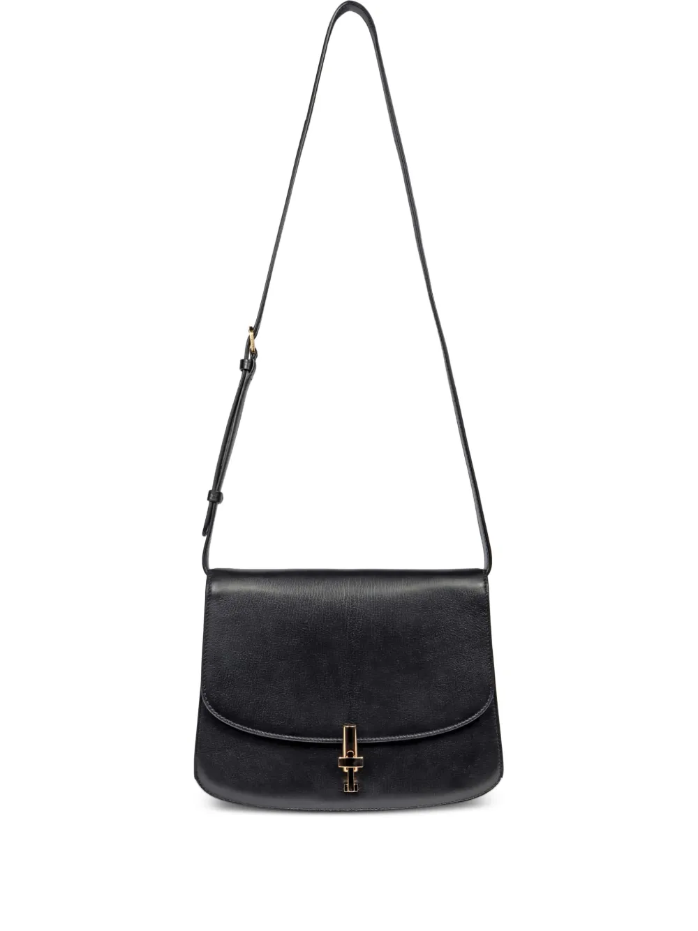 The Row mini Torba turn-lock bbag | Black | Image 1
